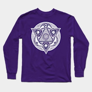 Moon Dust and Pyramids Long Sleeve T-Shirt